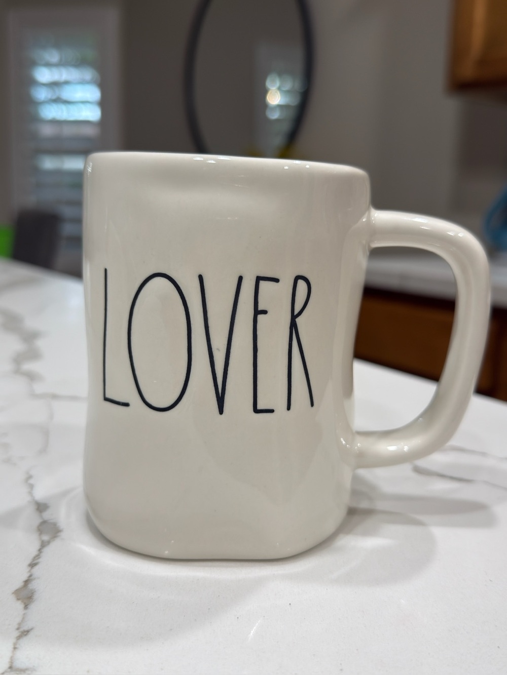 Rae Dunn ‘LOVER' Ceramic Coffee Mug